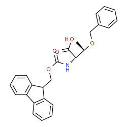 ChemSpider 2D Image | FMOC-THR(BZL)-OH | C26H25NO5