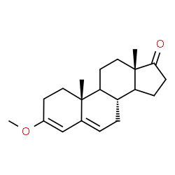 ChemSpider 2D Image | (9xi,14xi)-3-Methoxyandrosta-3,5-dien-17-one | C20H28O2