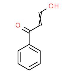 ChemSpider 2D Image | 3-Hydroxy-1-phenyl-2-propen-1-one | C9H8O2