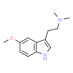 ChemSpider 2D Image | 5-Methoxydimethyltryptamine | C13H18N2O