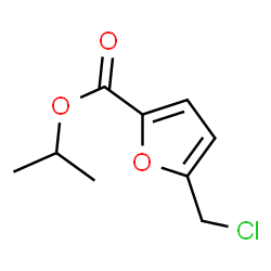 ChemSpider 2D Image | Isopropyl 5-(chloromethyl)-2-furoate | C9H11ClO3