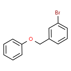 ChemSpider 2D Image | 1-Bromo-3-(phenoxymethyl)benzene | C13H11BrO