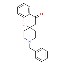 ChemSpider 2D Image | 1'-BENZYLSPIRO[CHROMAN-2,4'-PIPERIDIN]-4-ONE | C20H21NO2