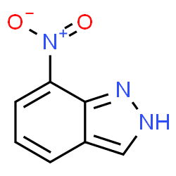 ChemSpider 2D Image | 7-Nitroindazole | C7H5N3O2