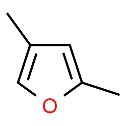 ChemSpider 2D Image | 2,4-Dimethylfuran | C6H8O