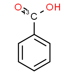 ChemSpider 2D Image | Benzoic acid-alpha-13C | C613CH6O2