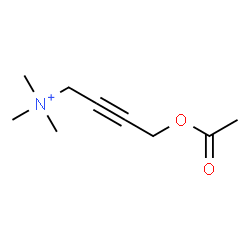 ChemSpider 2D Image | 4-Acetoxy-N,N,N-trimethyl-2-butyn-1-aminium | C9H16NO2