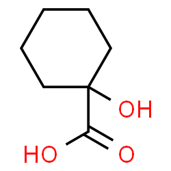 ChemSpider 2D Image | 1-Hydroxycyclohexanecarboxylic acid | C7H12O3