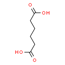 ChemSpider 2D Image | Adipic acid | C6H10O4