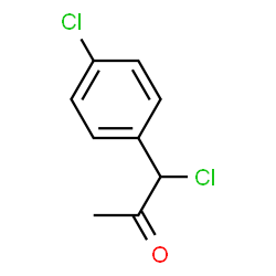 ChemSpider 2D Image | 1-Chloro-1-(4-chlorophenyl)acetone | C9H8Cl2O