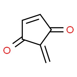 ChemSpider 2D Image | 2-Methylene-4-cyclopentene-1,3-dione | C6H4O2