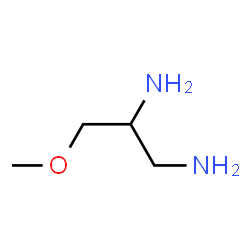 ChemSpider 2D Image | 3-Methoxy-1,2-propanediamine | C4H12N2O