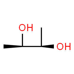 ChemSpider 2D Image | (2R,3R)-(-)-2,3-Butanediol | C4H10O2