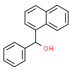 ChemSpider 2D Image | 1-Naphthyl(phenyl)methanol | C17H14O