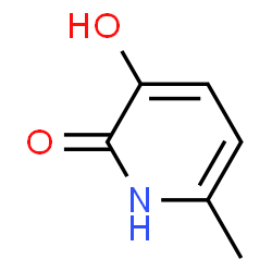 ChemSpider 2D Image | 6-Methylpyridine-2,3-diol | C6H7NO2