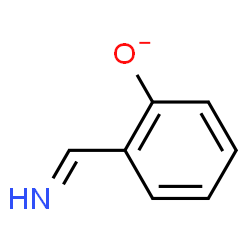 ChemSpider 2D Image | 2-(Iminomethyl)phenolate | C7H6NO
