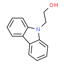 ChemSpider 2D Image | Carbazole-9-ethanol | C14H13NO