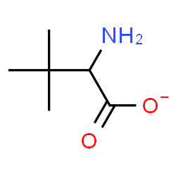 ChemSpider 2D Image | 2-Amino-3,3-dimethylbutanoate | C6H12NO2
