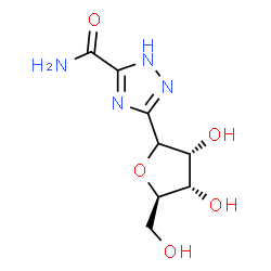 ChemSpider 2D Image | (1xi)-1,4-Anhydro-1-(3-carbamoyl-1H-1,2,4-triazol-5-yl)-D-ribitol | C8H12N4O5