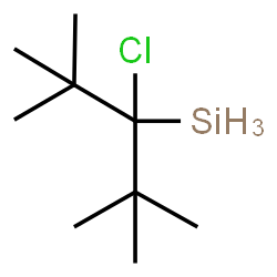 ChemSpider 2D Image | (3-Chloro-2,2,4,4-tetramethyl-3-pentanyl)silane | C9H21ClSi