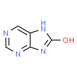 ChemSpider 2D Image | 8-oxopurine | C5H4N4O