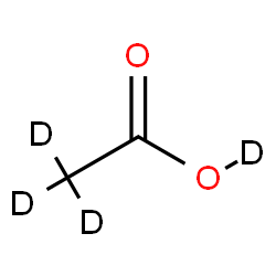 ChemSpider 2D Image | Acetic Acid-d4 | C2D4O2