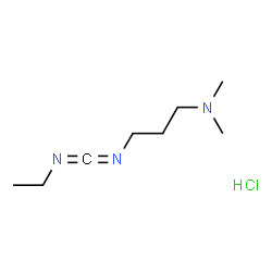 ChemSpider 2D Image | 1-Ethyl-3-(3-dimethylaminopropyl)carbodiimide hydrochloride | C8H18ClN3