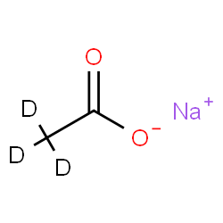 ChemSpider 2D Image | Sodium Acetate-d3 | C2D3NaO2
