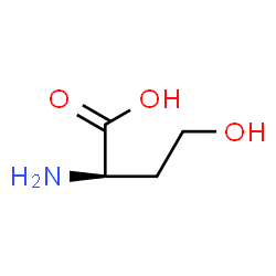 ChemSpider 2D Image | D-Homoserine | C4H9NO3