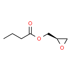 ChemSpider 2D Image | (R)-glycidyl butyrate | C7H12O3