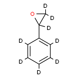 ChemSpider 2D Image | 2-(~2~H_5_)Phenyl(~2~H_3_)oxirane | C8D8O