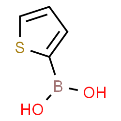 ChemSpider 2D Image | 2-Thienylboric acid | C4H5BO2S