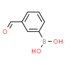 ChemSpider 2D Image | 3-Boronobenzaldehyde | C7H7BO3