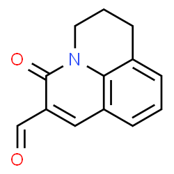 ChemSpider 2D Image | 5-Oxo-2,3-dihydro-1H,5H-pyrido[3,2,1-ij]quinoline-6-carbaldehyde | C13H11NO2