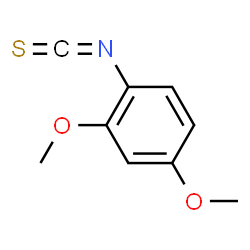 ChemSpider 2D Image | 1-Isothiocyanato-2,4-dimethoxybenzene | C9H9NO2S