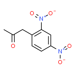ChemSpider 2D Image | 1-(2,4-Dinitrophenyl)acetone | C9H8N2O5