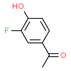 ChemSpider 2D Image | 3'-Fluoro-4'-hydroxyacetophenone | C8H7FO2