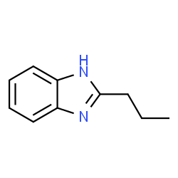 ChemSpider 2D Image | 2-propylbenzIMIDAZOLE | C10H12N2