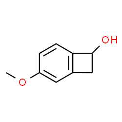 ChemSpider 2D Image | 3-Methoxybicyclo[4.2.0]octa-1,3,5-trien-7-ol | C9H10O2