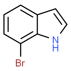 ChemSpider 2D Image | 7-Bromoindole | C8H6BrN