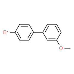 ChemSpider 2D Image | 4'-Bromo-3-methoxybiphenyl | C13H11BrO