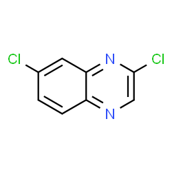 ChemSpider 2D Image | 2,7-Dichloroquinoxaline | C8H4Cl2N2