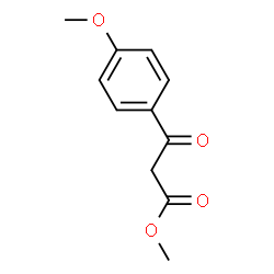 ChemSpider 2D Image | Methyl 4-methoxybenzoylacetate | C11H12O4