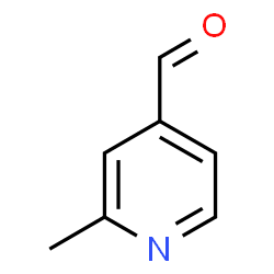ChemSpider 2D Image | 2-Methylisonicotinaldehyde | C7H7NO