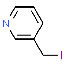 ChemSpider 2D Image | 3-(Iodomethyl)pyridine | C6H6IN