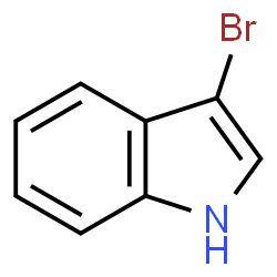 ChemSpider 2D Image | 3-bromoindole | C8H6BrN
