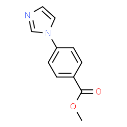 ChemSpider 2D Image | Methyl 4-(1H-imidazol-1-yl)benzoate | C11H10N2O2