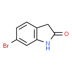 ChemSpider 2D Image | 6-Bromooxindole | C8H6BrNO