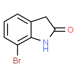 ChemSpider 2D Image | 7-bromoindolin-2-one | C8H6BrNO