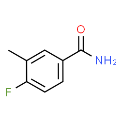 ChemSpider 2D Image | 4-Fluoro-3-methylbenzamide | C8H8FNO